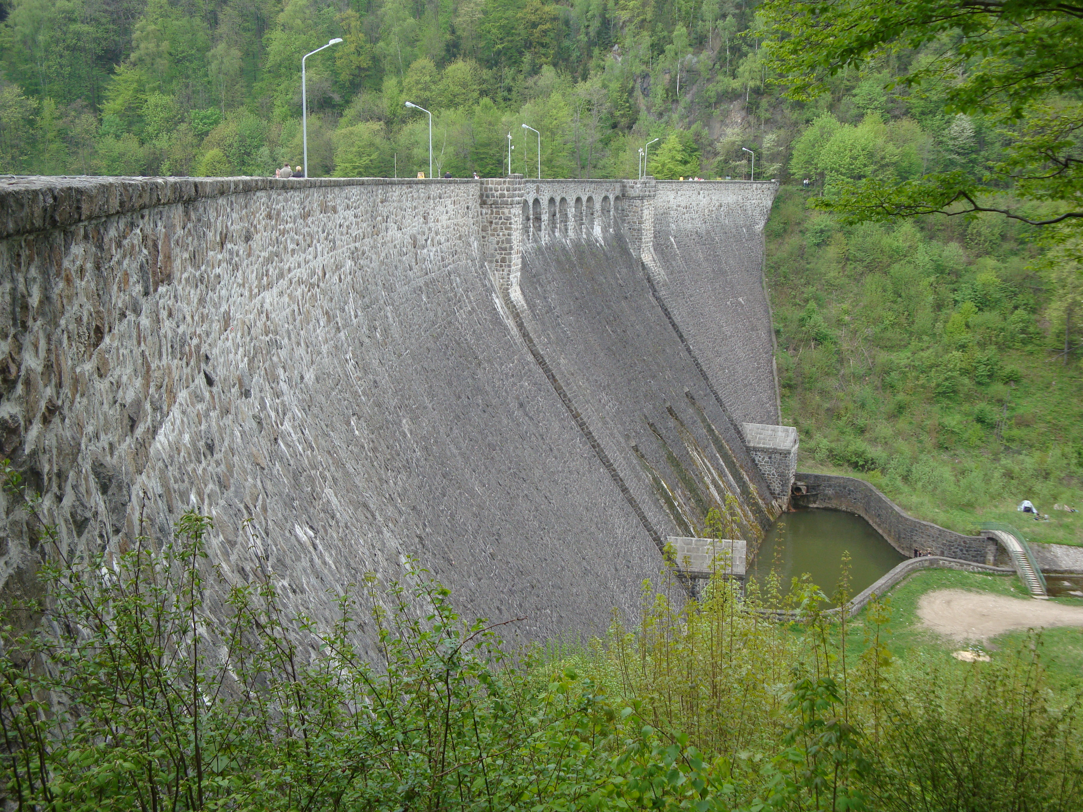 Zapora na Jeziorze Bystrzyckim