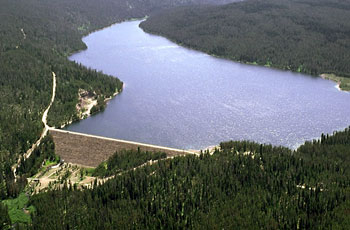 Grassy Lake Dam