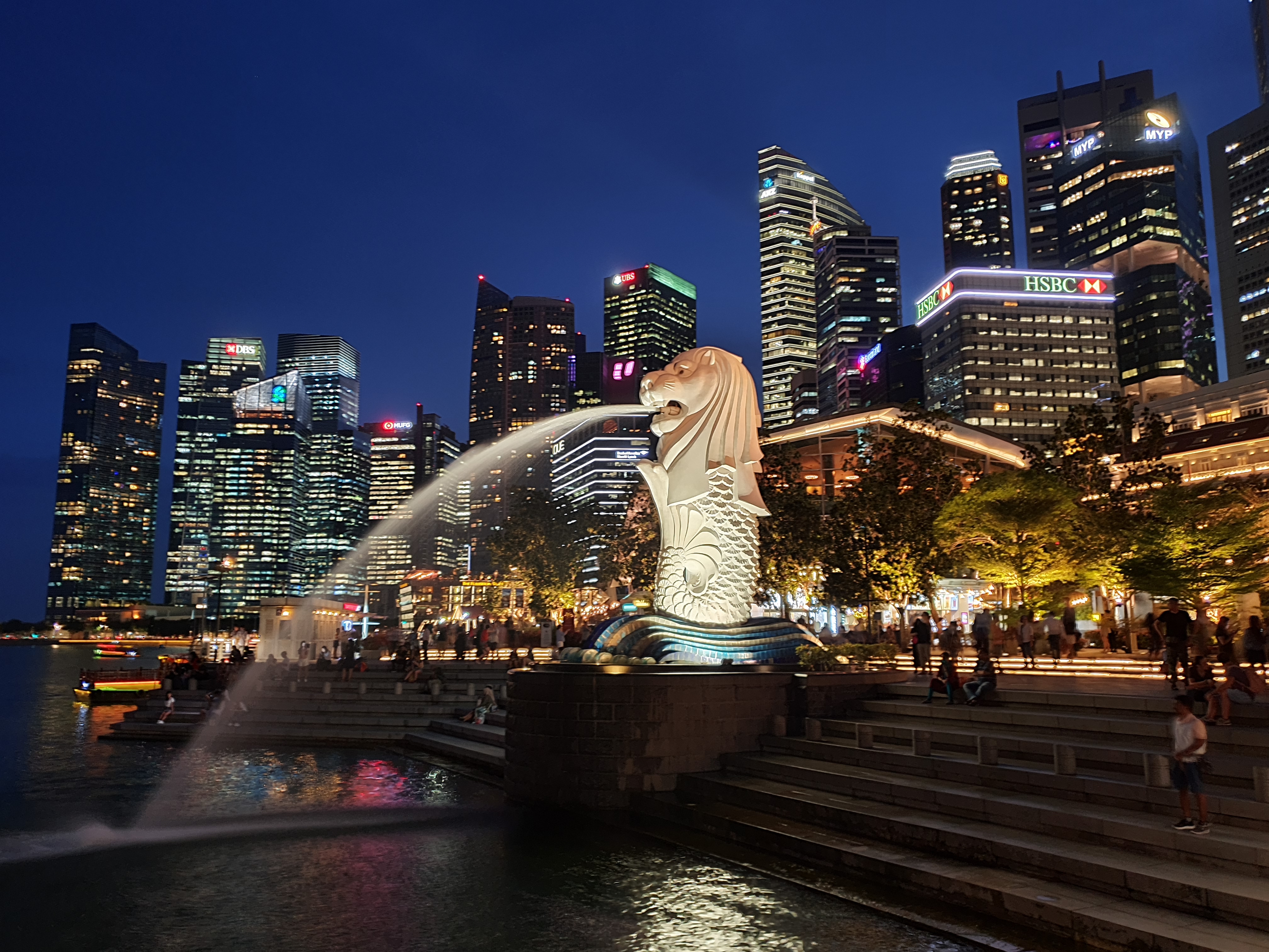Merlion Fountain