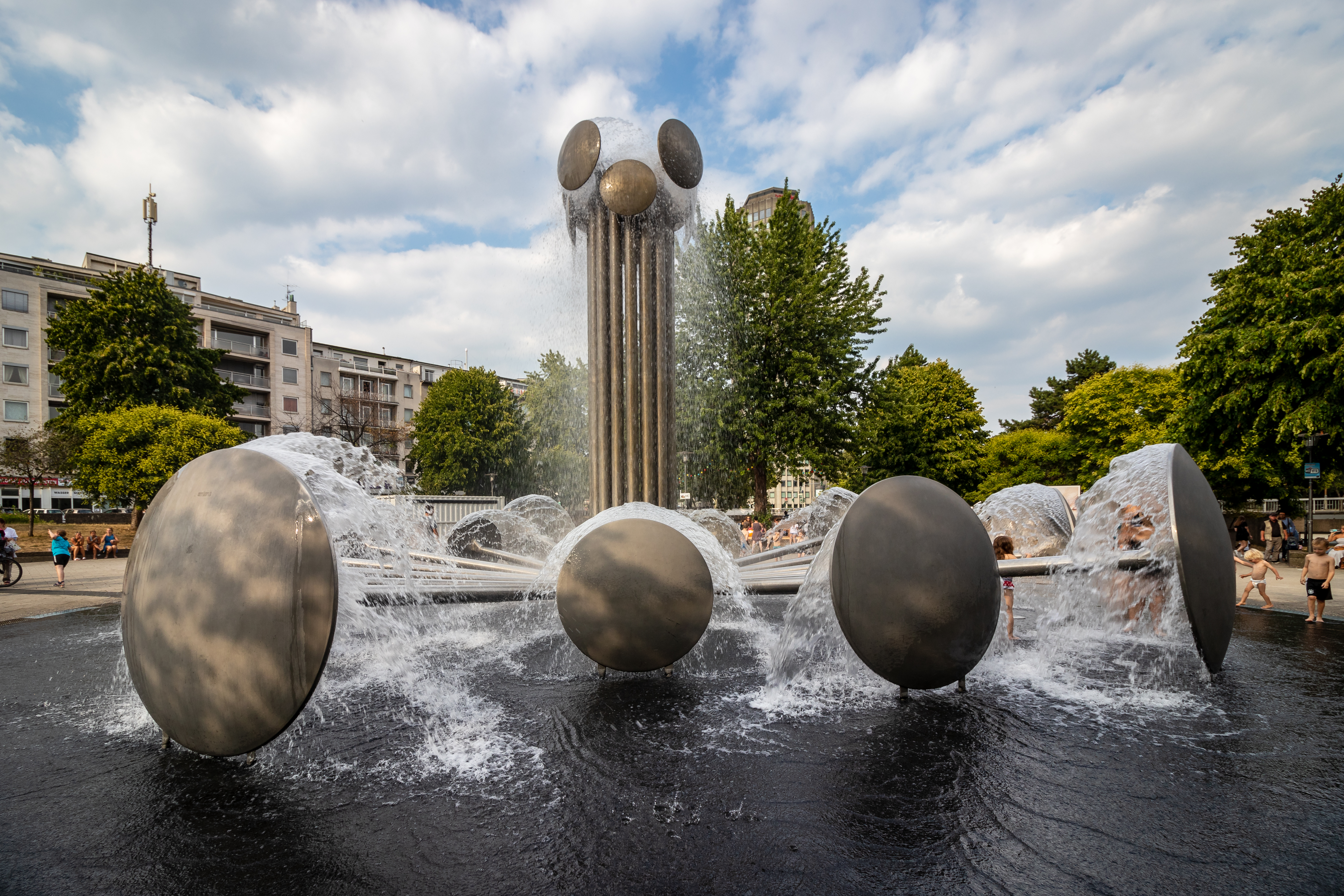 Wasserkinetische Plastik