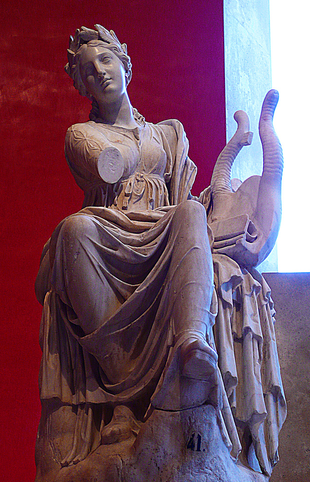 Statue of Terpsichore ('The Bird Bath'