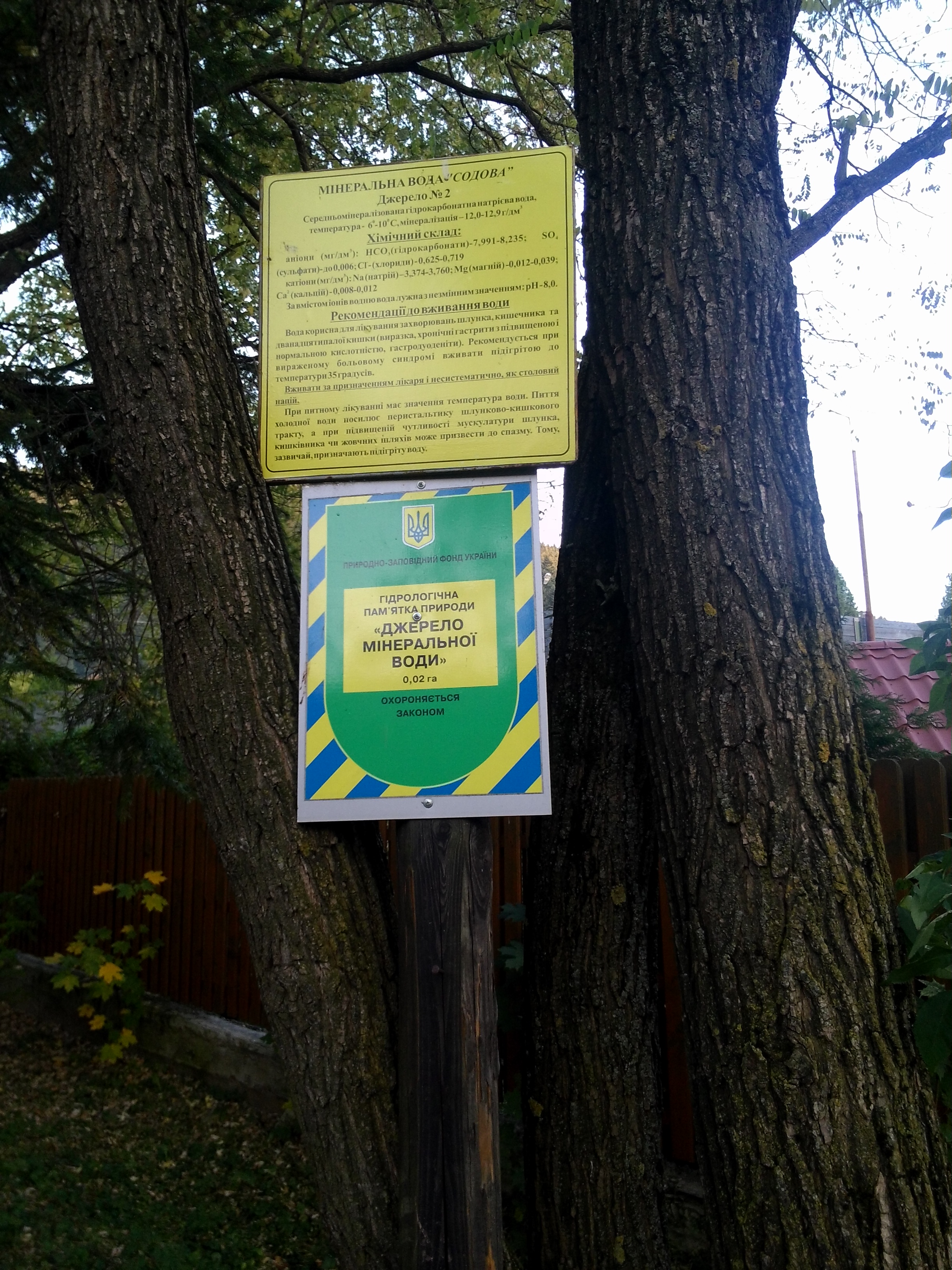 Джерело мінеральне "Содова"